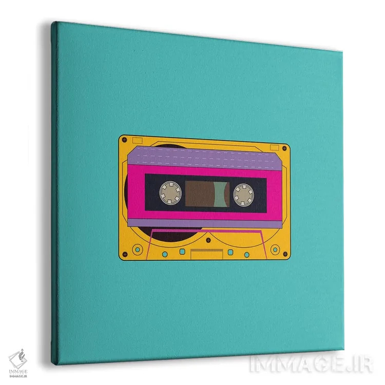 تابلو نوار کاست اثر آرکتیک فریم (کادر یا قاب قطبی) - نمای پرسپکتیو محصول