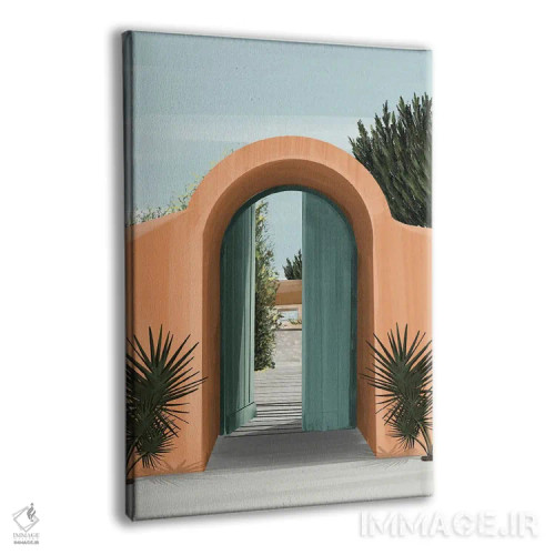 تابلو سفالینه ۲ اثر آرکتیک فریم (کادر یا قاب قطبی) - نمای پرسپکتیو محصول