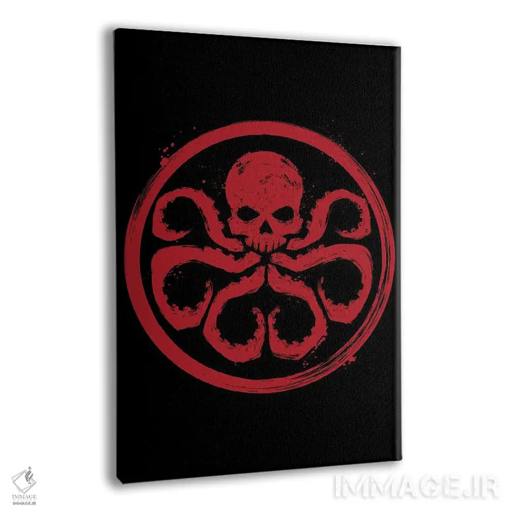 تابلو من هیدرا هستم (اشاره به موجود اسطورهای هیدرا یا سازمان) اثر آنتونیو کامارنا - نمای پرسپکتیو محصول