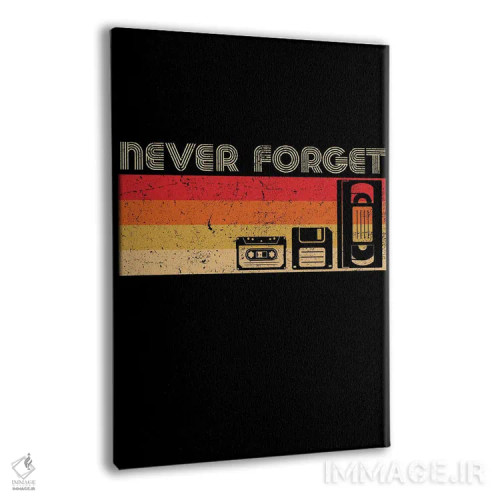 تابلو هرگز فراموش نکن اثر آنتونیو کامارنا - نمای پرسپکتیو محصول