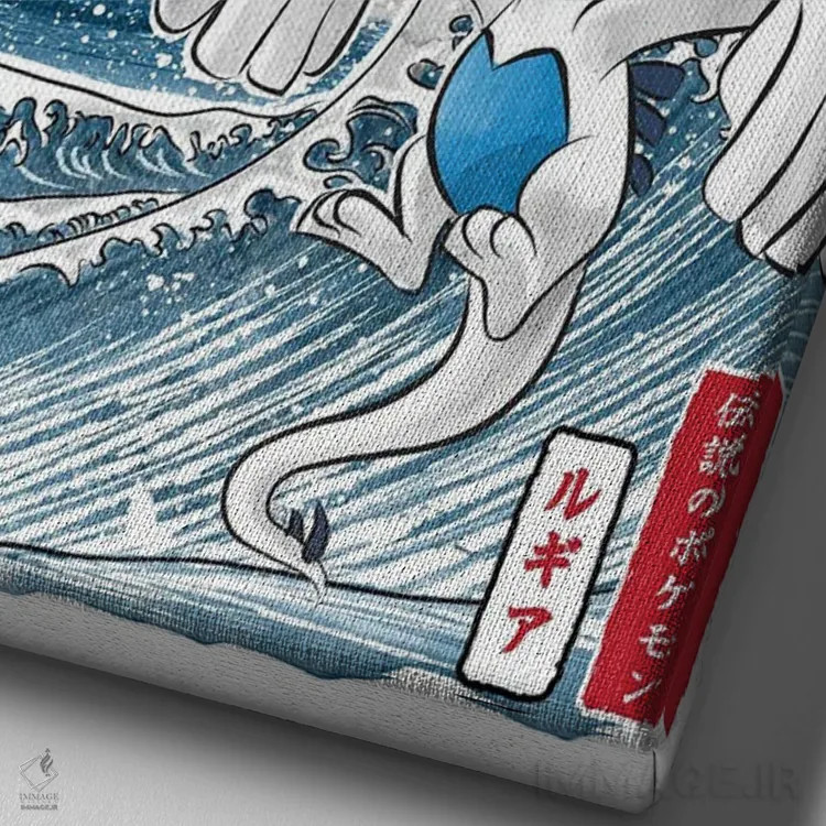 تابلو نبرد افسانهای اثر آنتونیو کامارنا - نمای نزدیک بافت بوم