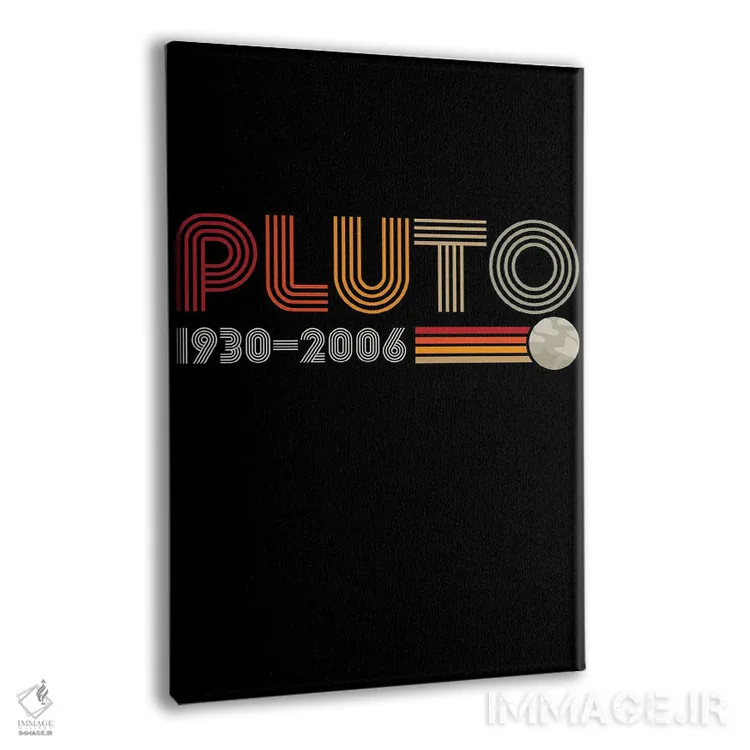 تابلو پلوتون (سیاره کوتوله) اثر آنتونیو کامارنا - نمای پرسپکتیو محصول