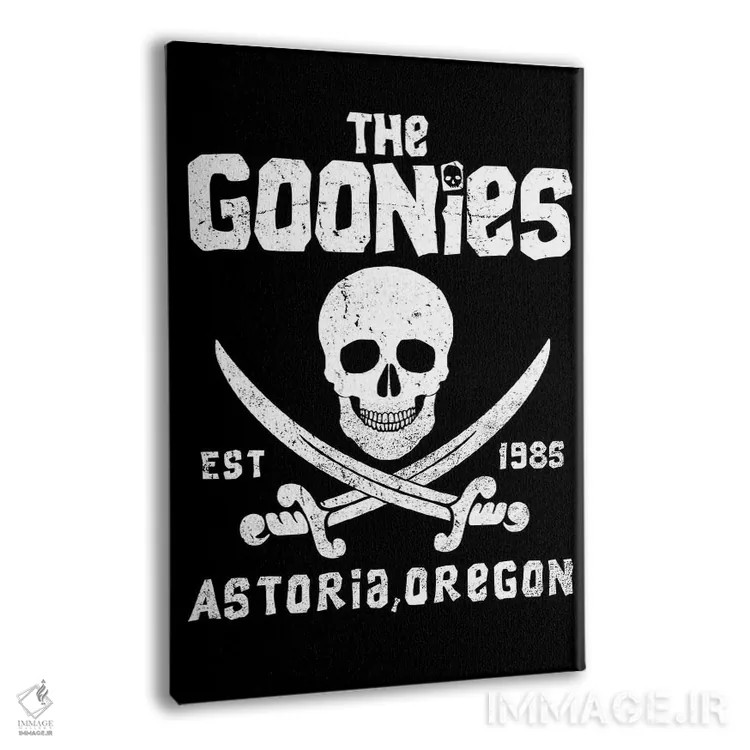 تابلو آستوریا ۱۹۸۵ (موقعیت/زمان فیلم The Goonies) اثر آنتونیو کامارنا - نمای پرسپکتیو محصول