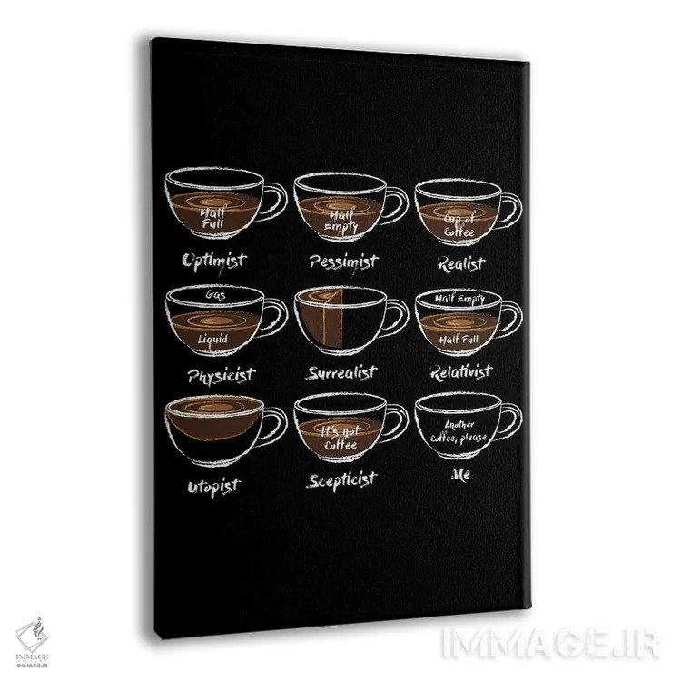 تابلو یک فنجان قهوه دیگر اثر آنتونیو کامارنا - نمای پرسپکتیو محصول