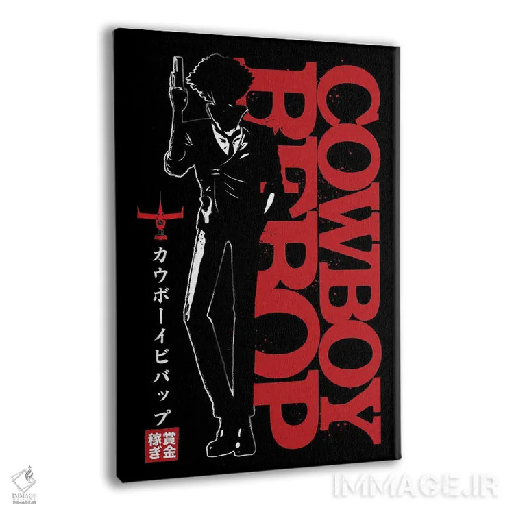 تابلو سایهٔ کابوی فضایی اثر آنتونیو کامارنا - نمای پرسپکتیو محصول