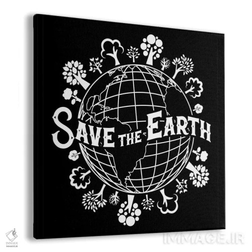 تابلو زمین را نجات دهید اثر آنتونیو کامارنا - نمای پرسپکتیو محصول