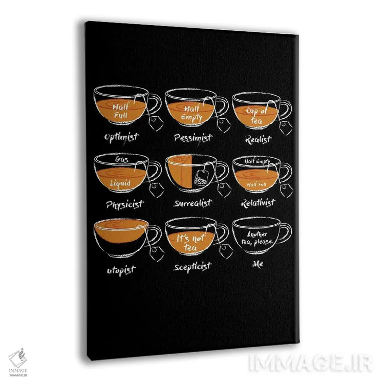 تابلو یک چای دیگر اثر آنتونیو کامارنا - نمای پرسپکتیو محصول