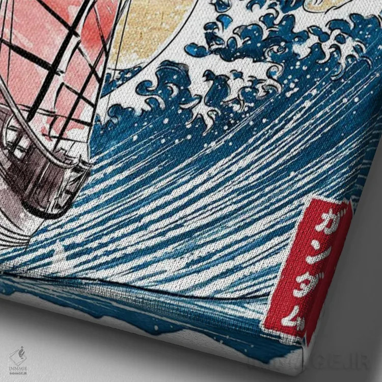 تابلو گاندم RX-78-2 در ژاپن اثر آنتونیو کامارنا - نمای نزدیک بافت بوم