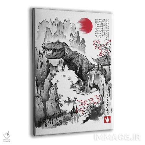 تابلو تیرکس در ژاپن اثر آنتونیو کامارنا - نمای پرسپکتیو محصول