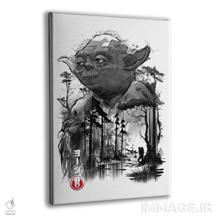 تابلو استاد در مرداب اثر آنتونیو کامارنا - نمای پرسپکتیو محصول