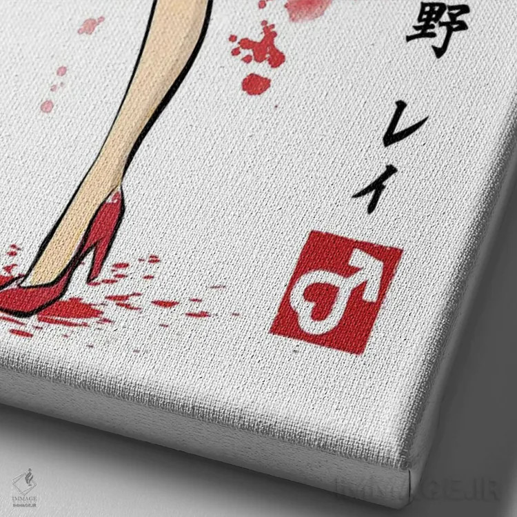 تابلو مریخ (نقاشی سومیه - سیاره) اثر آنتونیو کامارنا - نمای نزدیک بافت بوم