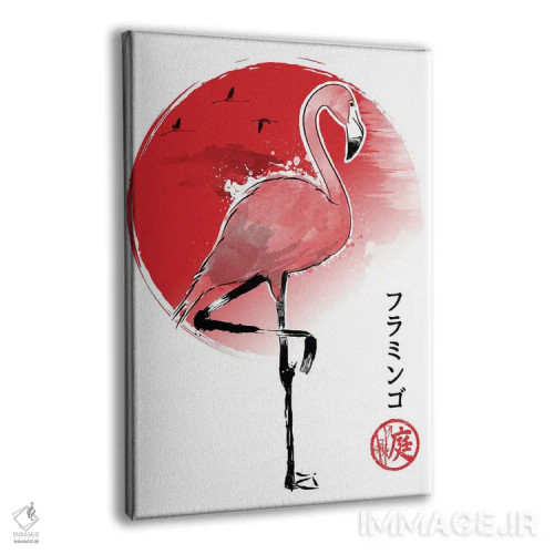 تابلو فلامینگو (نقاشی سومیه) اثر آنتونیو کامارنا - نمای پرسپکتیو محصول