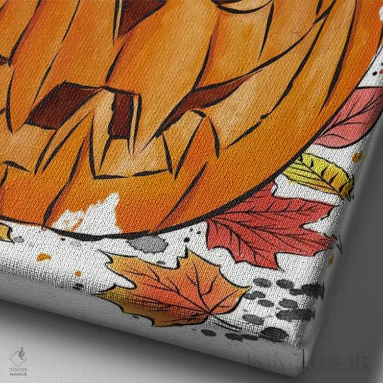 تابلو گربه کنجکاو اثر آنتونیو کامارنا - نمای نزدیک بافت بوم