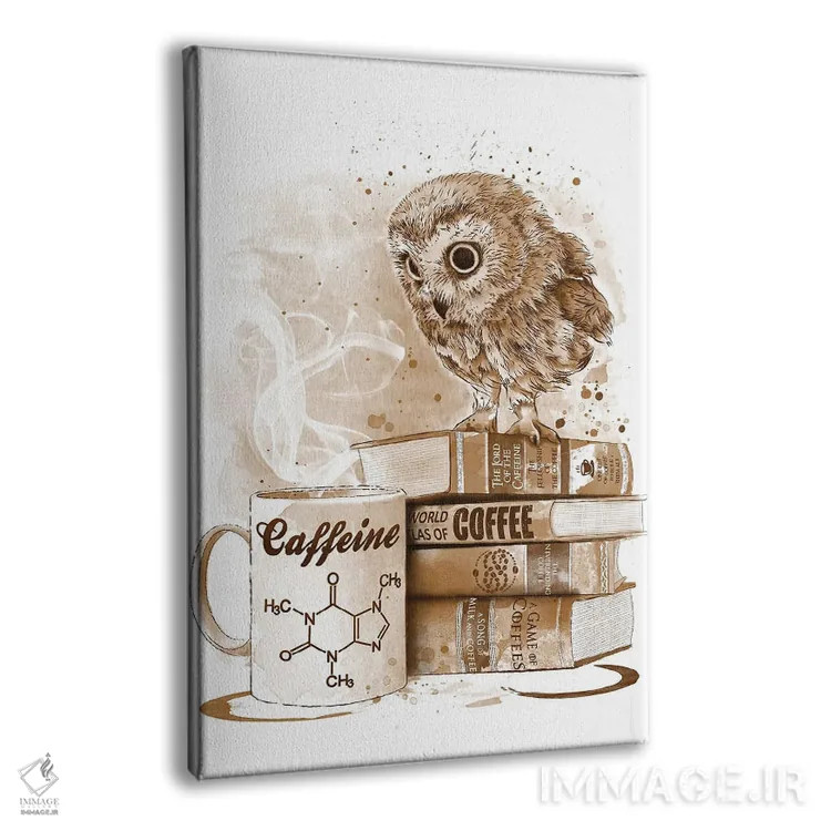 تابلو وسواس قهوه اثر آنتونیو کامارنا - نمای پرسپکتیو محصول