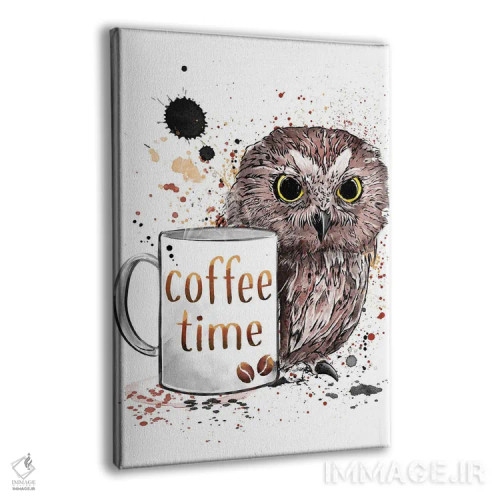 تابلو زمان قهوه اثر آنتونیو کامارنا - نمای پرسپکتیو محصول