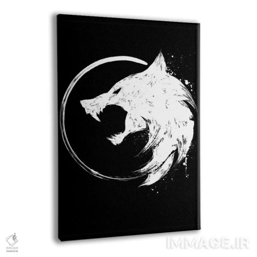 تابلو نماد گوئینبلیِد (گرگ سفید، شخصیت Witcher) اثر آنتونیو کامارنا - نمای پرسپکتیو محصول