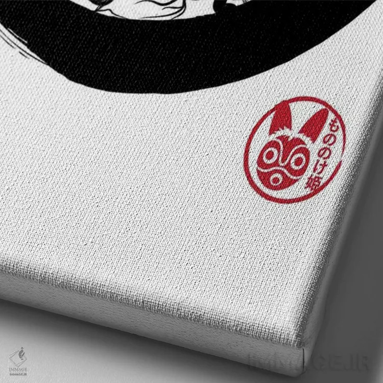 تابلو ارواح انسو اثر آنتونیو کامارنا - نمای نزدیک بافت بوم