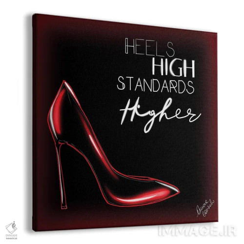 تابلو Standards Higher,پاشنه بلند، استانداردها بالاتر اثر آتلیه کنسولو (استودیو هنری) - نمای پرسپکتیو محصول