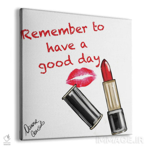 تابلو روز خوبی داشته باش اثر آتلیه کنسولو (استودیو هنری) - نمای پرسپکتیو محصول