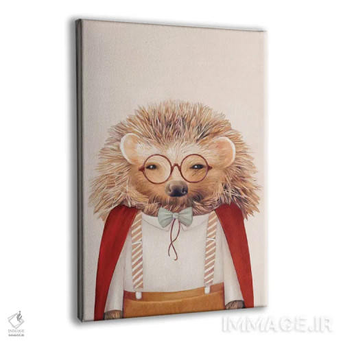 تابلو جوجهتیغی اثر انیمال کرو (گروه هنری/نام هنری) - نمای پرسپکتیو محصول