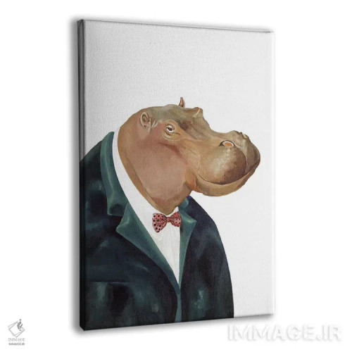 تابلو اسب آبی اثر انیمال کرو (گروه هنری/نام هنری) - نمای پرسپکتیو محصول