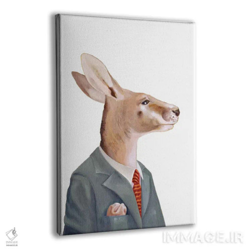 تابلو کانگورو اثر انیمال کرو (گروه هنری/نام هنری) - نمای پرسپکتیو محصول