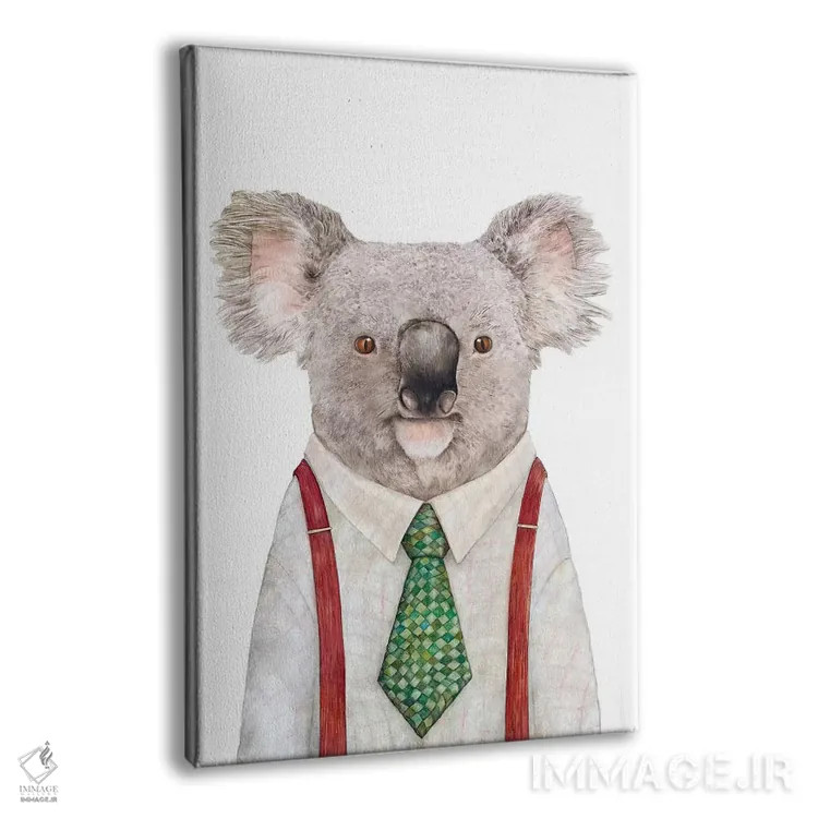 تابلو کوالا اثر انیمال کرو (گروه هنری/نام هنری) - نمای پرسپکتیو محصول