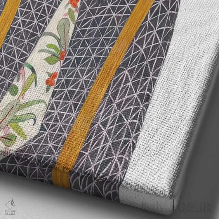 تابلو اپوسوم اثر انیمال کرو (گروه هنری/نام هنری) - نمای نزدیک بافت بوم