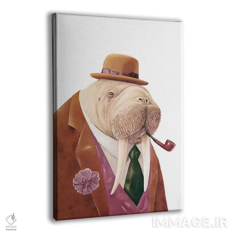 تابلو والروس اثر انیمال کرو (گروه هنری/نام هنری) - نمای پرسپکتیو محصول