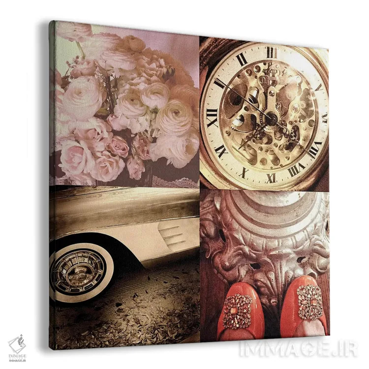 تابلو سبک قدیمی I اثر آکوستا - نمای پرسپکتیو محصول