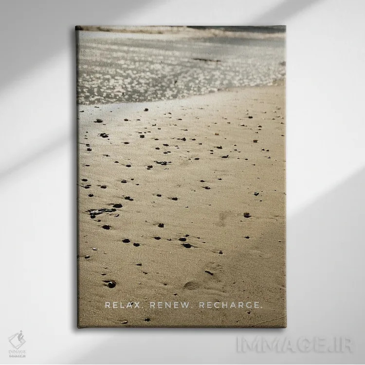 تابلو آرامش، تجدید نیرو و شارژ مجدد اثر آکوستا - نمای روبهرو روی دیوار