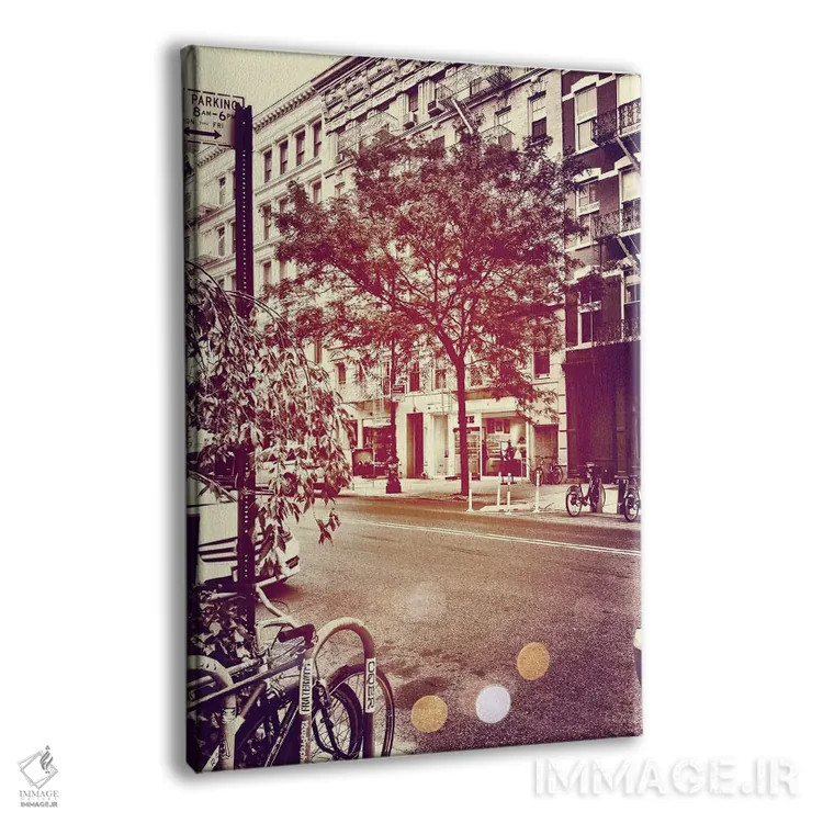 تابلو مرکز شهر اثر آکوستا - نمای پرسپکتیو محصول