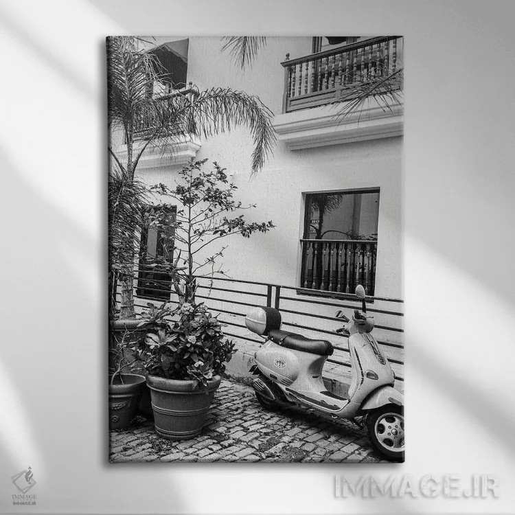 تابلو سن خوان قدیم III (پورتوریکو) اثر آکوستا - نمای روبهرو روی دیوار