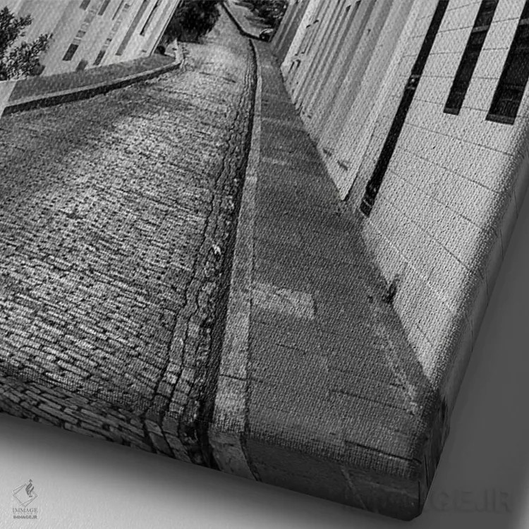 تابلو سن خوان قدیم II (پورتوریکو) اثر آکوستا - نمای نزدیک بافت بوم