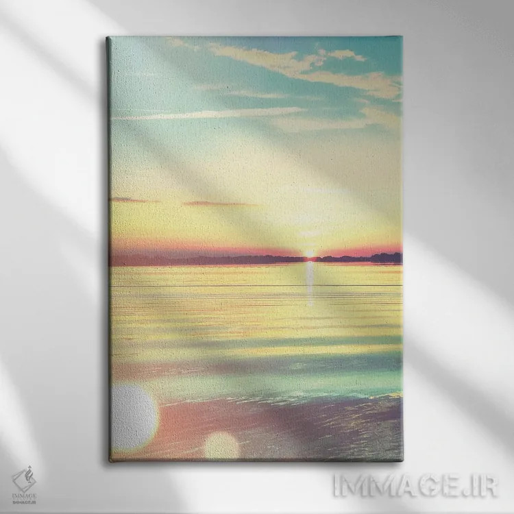 تابلو نسیم اقیانوس اثر آکوستا - نمای روبهرو روی دیوار