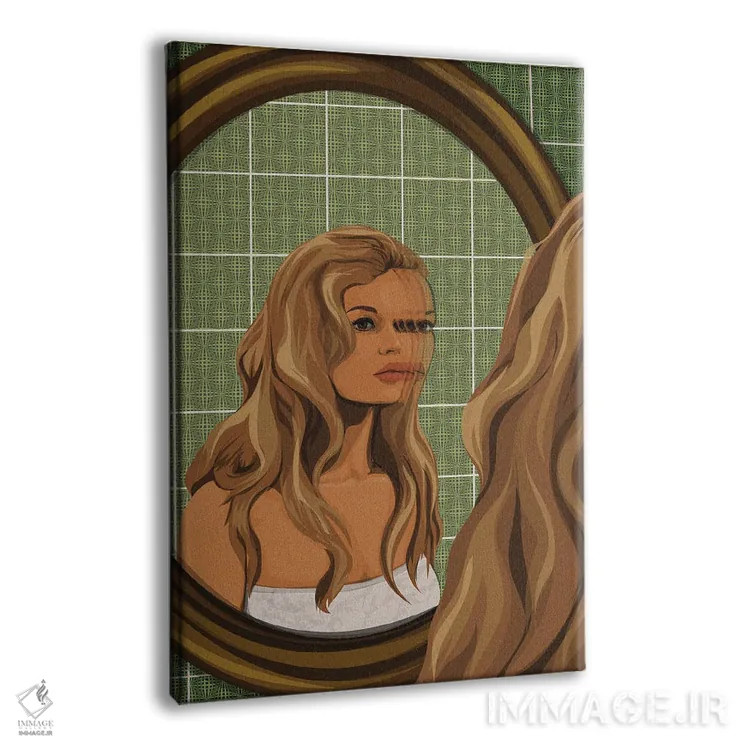 تابلو محو شده اثر آرت کت ایلاستریتد - نمای پرسپکتیو محصول