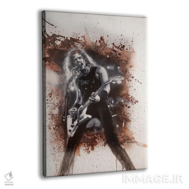 تابلو متالیکا (گروه موسیقی) اثر مایکل اندرو لاو چوک یوئی - نمای پرسپکتیو محصول