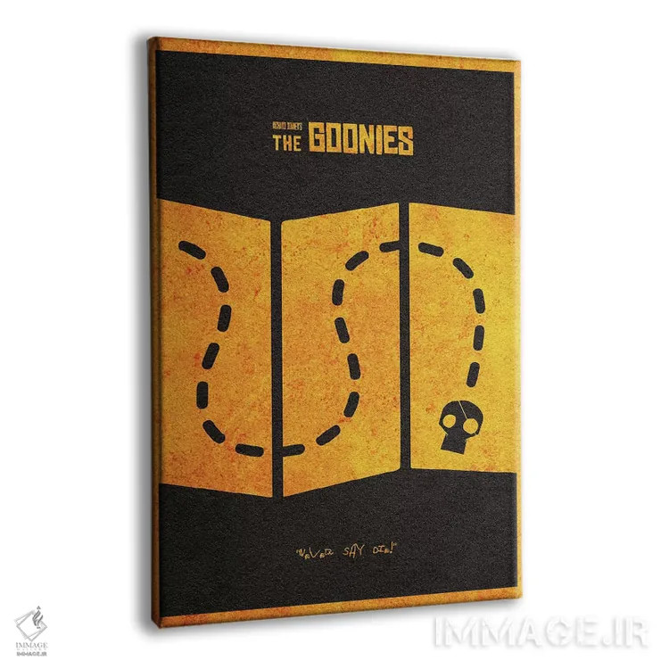 تابلو گونیز (فیلم ماجراجویانه دهه ۸۰) اثر آیشه دنیز آکِرمان - نمای پرسپکتیو محصول