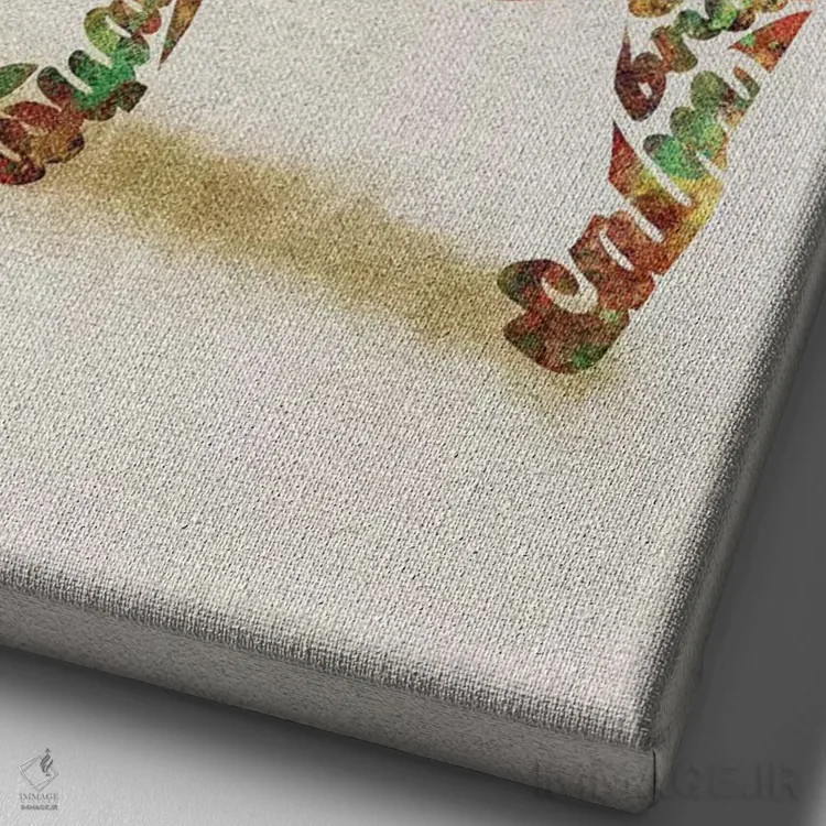 تابلو بولداگ بریتانیایی (نژاد سگ) اثر آیشه دنیز آکِرمان - نمای نزدیک بافت بوم