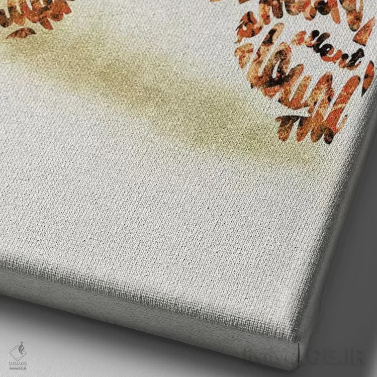 تابلو کوکر اسپانیل (نژاد سگ) اثر آیشه دنیز آکِرمان - نمای نزدیک بافت بوم