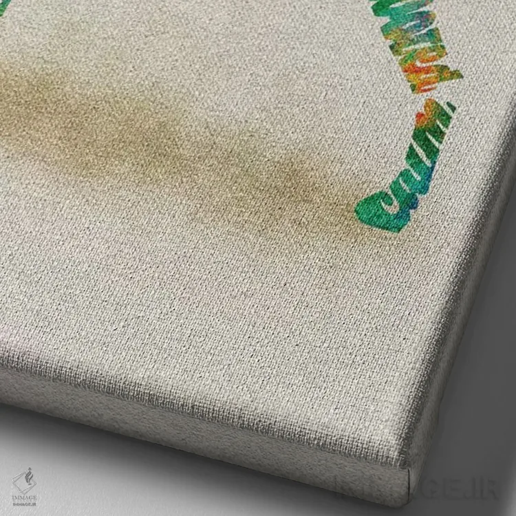 تابلو ویزسلا (نژاد سگ شکاری مجارستانی) اثر آیشه دنیز آکِرمان - نمای نزدیک بافت بوم