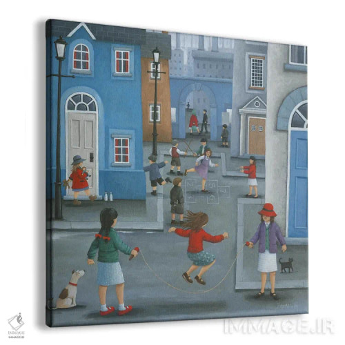 تابلو لیلی (بازی کودکانه) اثر پیتر آدرلی - نمای پرسپکتیو محصول