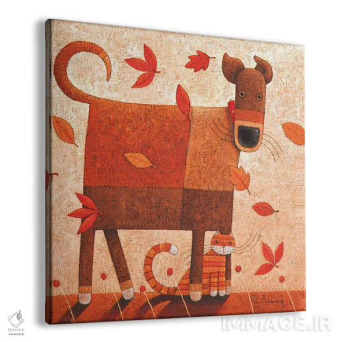 تابلو پناه از توفان اثر پیتر آدرلی - نمای پرسپکتیو محصول