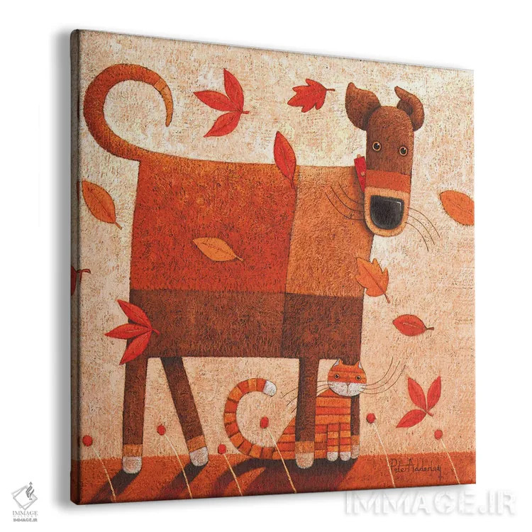 تابلو پناه از توفان اثر پیتر آدرلی - نمای پرسپکتیو محصول