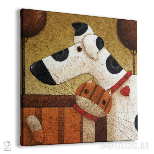 تابلو کسی که مراقب باشد اثر پیتر آدرلی - نمای پرسپکتیو محصول