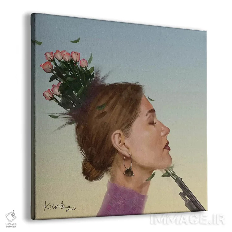 تابلو انفجار اثر آدکونله آدلاکه - نمای پرسپکتیو محصول