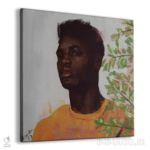 تابلو طلایی ۱ اثر آدکونله آدلاکه - نمای پرسپکتیو محصول