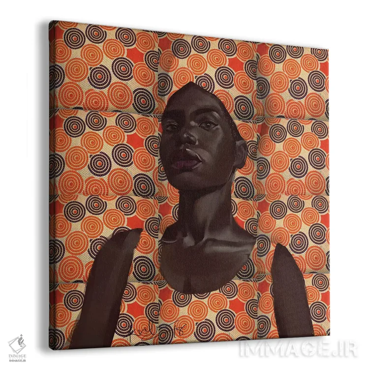 تابلو مجموعه مومی ۲ اثر آدکونله آدلاکه - نمای پرسپکتیو محصول