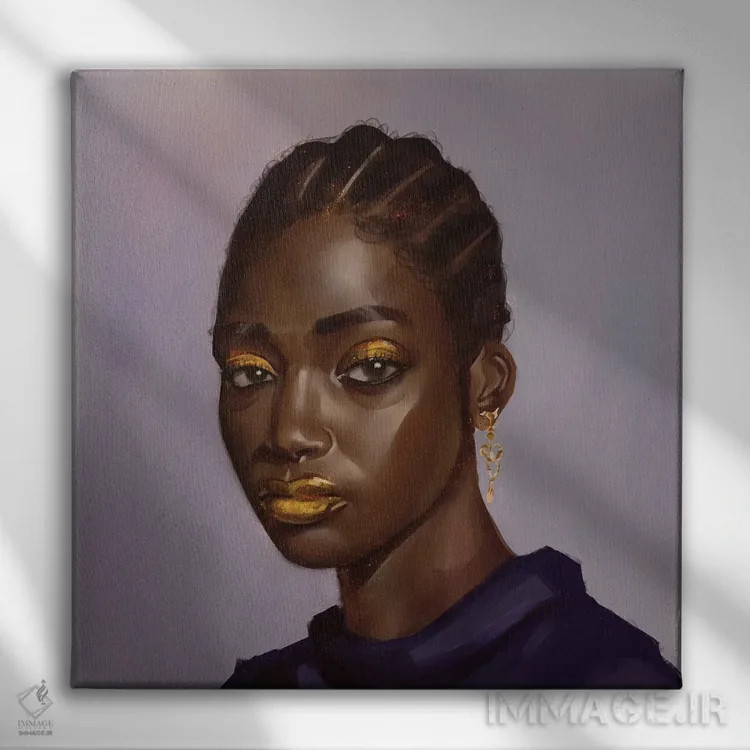 تابلو توهم اثر آدکونله آدلاکه - نمای روبهرو روی دیوار