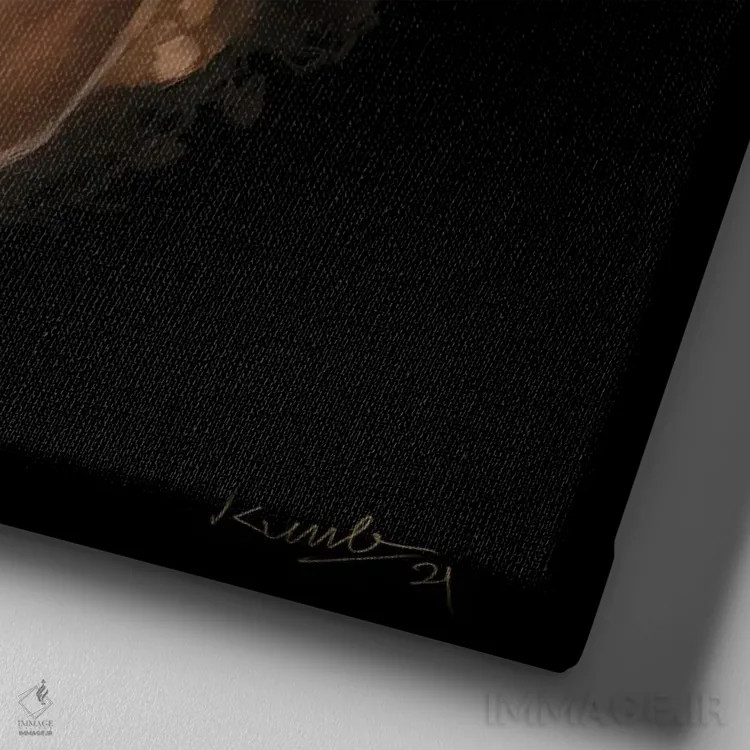 تابلو پروانه شبپره اثر آدکونله آدلاکه - نمای نزدیک بافت بوم